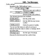 Предварительный просмотр 41 страницы Amplicomms PowerTel M6000 Operating Instructions Manual