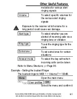 Preview for 61 page of Amplicomms PowerTel M6000 Operating Instructions Manual