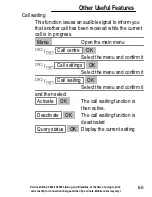 Preview for 65 page of Amplicomms PowerTel M6000 Operating Instructions Manual