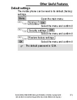 Preview for 71 page of Amplicomms PowerTel M6000 Operating Instructions Manual