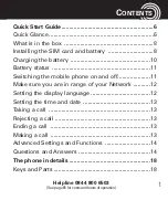 Preview for 3 page of Amplicomms PowerTel M6100 Operating Instructions Manual