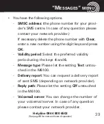 Preview for 41 page of Amplicomms PowerTel M6100 Operating Instructions Manual