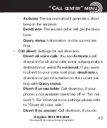 Preview for 47 page of Amplicomms PowerTel M6100 Operating Instructions Manual