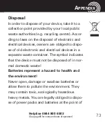 Preview for 75 page of Amplicomms PowerTel M6100 Operating Instructions Manual