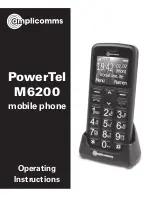 Amplicomms PowerTel M6200 Operating Instructions Manual предпросмотр