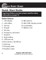 Preview for 8 page of Amplicomms PowerTel M6200 Operating Instructions Manual