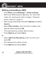 Preview for 42 page of Amplicomms PowerTel M6200 Operating Instructions Manual