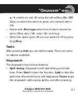 Preview for 63 page of Amplicomms PowerTel M6200 Operating Instructions Manual