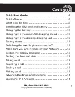 Предварительный просмотр 3 страницы Amplicomms PowerTel M6300 Operating Instructions Manual