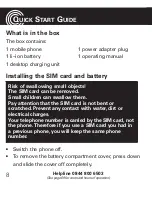 Preview for 10 page of Amplicomms PowerTel M6300 Operating Instructions Manual