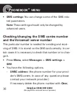 Preview for 38 page of Amplicomms PowerTel M6300 Operating Instructions Manual