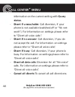 Preview for 46 page of Amplicomms PowerTel M6300 Operating Instructions Manual