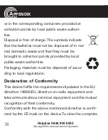 Preview for 80 page of Amplicomms PowerTel M6300 Operating Instructions Manual