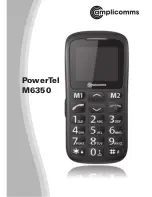 Preview for 1 page of Amplicomms PowerTel M6350 Manual