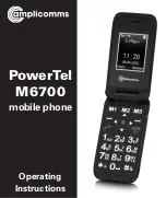 Preview for 1 page of Amplicomms PowerTel M6700 Operating Instructions Manual