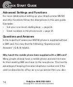 Preview for 16 page of Amplicomms PowerTel M6700 Operating Instructions Manual