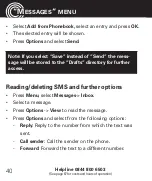 Preview for 42 page of Amplicomms PowerTel M6700 Operating Instructions Manual