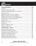 Preview for 4 page of Amplicomms PowerTel M7500 Operating Instructions Manual