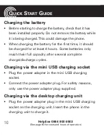 Preview for 12 page of Amplicomms PowerTel M7500 Operating Instructions Manual