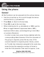 Preview for 26 page of Amplicomms PowerTel M7500 Operating Instructions Manual