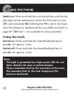 Preview for 28 page of Amplicomms PowerTel M7500 Operating Instructions Manual