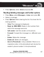 Preview for 49 page of Amplicomms PowerTel M7500 Operating Instructions Manual