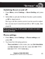 Preview for 63 page of Amplicomms PowerTel M7500 Operating Instructions Manual