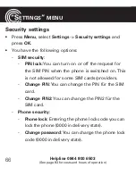 Preview for 68 page of Amplicomms PowerTel M7500 Operating Instructions Manual