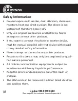 Preview for 90 page of Amplicomms PowerTel M7500 Operating Instructions Manual