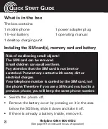 Preview for 10 page of Amplicomms POWERTEL M7510 Operating Instructions Manual