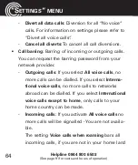 Preview for 66 page of Amplicomms POWERTEL M7510 Operating Instructions Manual