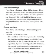 Preview for 69 page of Amplicomms POWERTEL M7510 Operating Instructions Manual