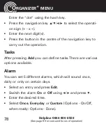 Preview for 80 page of Amplicomms POWERTEL M7510 Operating Instructions Manual