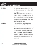 Preview for 26 page of Amplicomms PowerTel M8000 Operating Instructions Manual