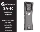 Предварительный просмотр 1 страницы Amplicomms SA-40 User Manual