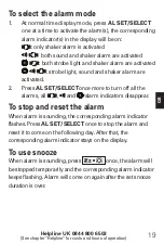 Preview for 22 page of Amplicomms TCL 250 Operating Instructions Manual