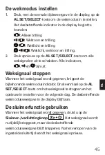 Preview for 48 page of Amplicomms TCL 250 Operating Instructions Manual