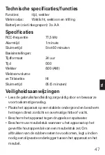 Preview for 50 page of Amplicomms TCL 250 Operating Instructions Manual