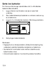 Preview for 107 page of Amplicomms TCL 250 Operating Instructions Manual