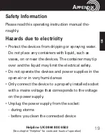 Preview for 23 page of Amplicomms TCL 300 Operating Instructions Manual