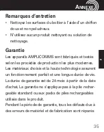 Preview for 39 page of Amplicomms TCL 300 Operating Instructions Manual