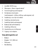 Preview for 43 page of Amplicomms TCL 300 Operating Instructions Manual