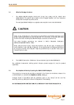 Предварительный просмотр 5 страницы Amplicon 485HF9 Instruction Manual