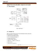 Preview for 11 page of Amplicon Impact-E 30 User Manual