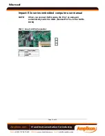 Preview for 18 page of Amplicon Impact-E 30 User Manual