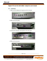 Preview for 27 page of Amplicon Impact-E 30 User Manual