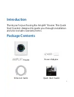 Preview for 3 page of Amplifi AFi-R Quick Start Manual