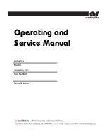 Предварительный просмотр 1 страницы Amplifier Research 200T4G18 Operating And Service Manual