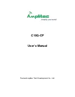 Preview for 1 page of Amplitec C10G-CP User Manual