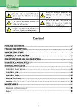 Preview for 2 page of Amplitec C23S Series User Manual